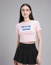 CEO Of Bad Decisions Baby Tee