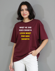 Waqt Shyari Oversized Classic T-Shirt
