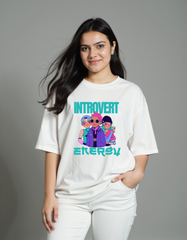 Introvert Energy Oversized T-Shirt