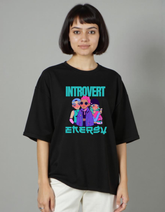 Introvert Energy Oversized T-Shirt