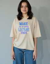 Wake Me Up Oversized Standard T-Shirt