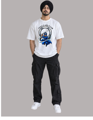 Shastran ke adheen hai raj Terry Oversized T-shirt
