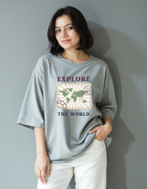 Explore The World Oversized T-Shirt
