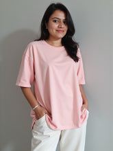 Light baby Pink Oversized T-Shirt