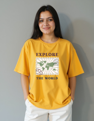 Explore The World Oversized T-Shirt
