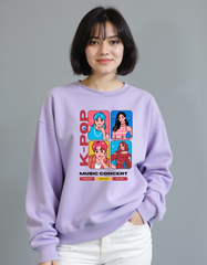 K-POP Unisex Oversized Sweatshirt