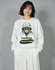 Presence Holds Power Unisex Oversized Sweatshirt