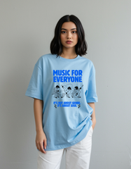 Music For Everyone Oversized Classic T-Shirt